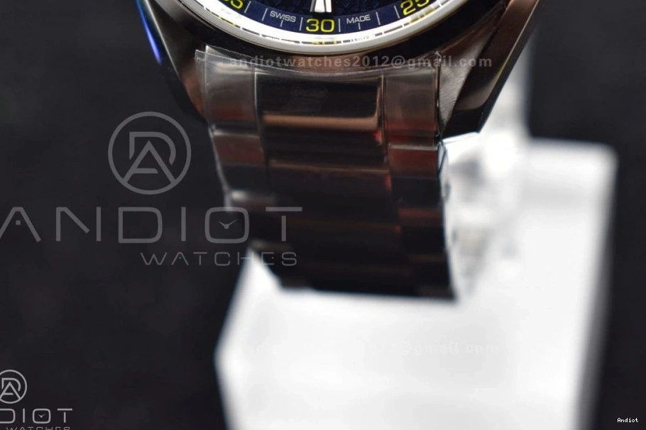 SS 150M 1:1 SS Terra Best A8500 Aqua Edition VSF Bracelet Dial Black On 1221